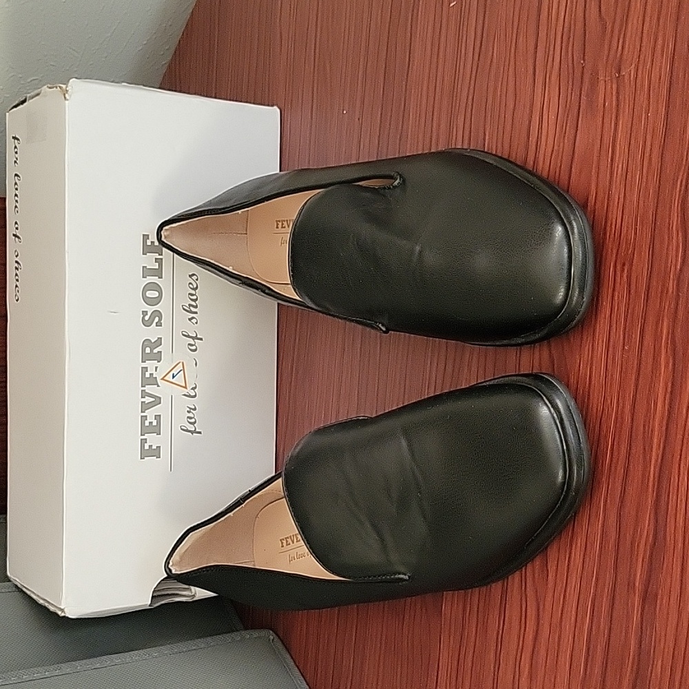 FEVERSOLE Women's Fashion Dress Comfort Low Heel Office Penny Loafer Fla…